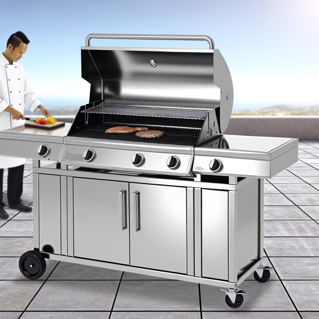 Elevate Your Outdoor Culinary Experience with the Premium Stainless Steel BBQ Grill