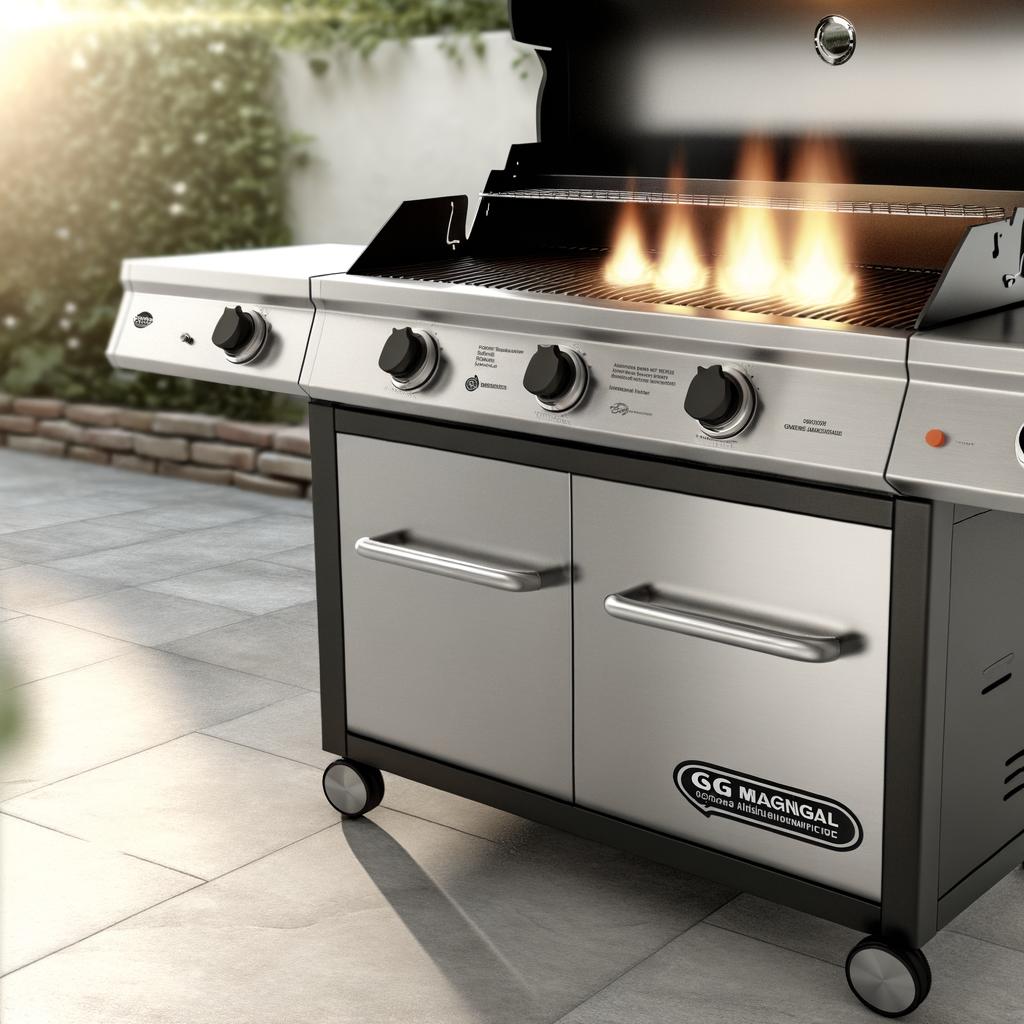 Sleek and Modern Gas BBQ Grill: The Ultimate Outdoor Culinary Innovation