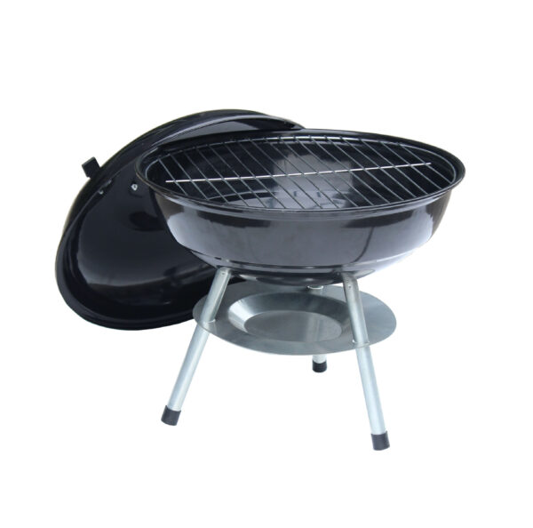 14" Charcoal Grill: Compact, Stylish & Portable BBQ