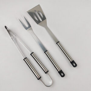 YBT03017-Stainless steel 3pc BBQ set